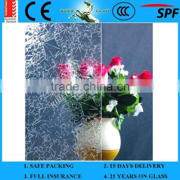 3.5mm 4.5mm High Quality Clear Figured Glass With CE and ISO9001 photo-3