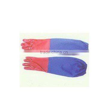 PVC safety working glove for industry