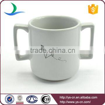 Household Air Plane Design Ceramic Children Suit Creative Tableware photo-4