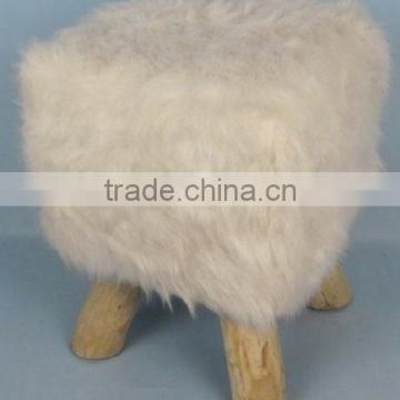 Store More Square Sunday Angora Yarns Footstool