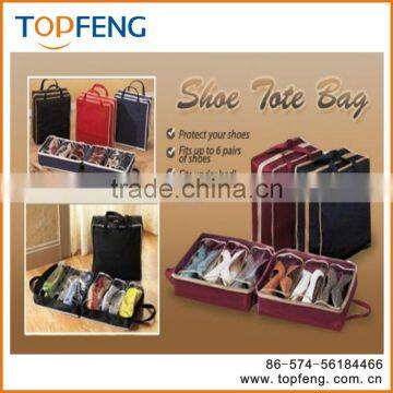 Travel Waterproof Shoes bag/ Storage organizer/ Portable fashion Shoes tote bag