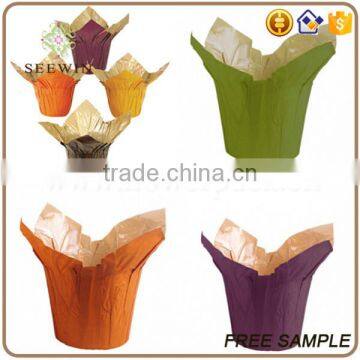 wholesale flower pot crafts and Kraft paper flower pot cover