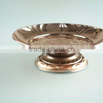 Tribute Tray /stainless Steel Wedding Serving/golden Candy Dishes photo-4