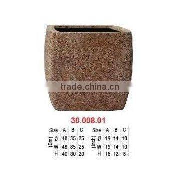 Vietnam Fiberglass Poly flower pot