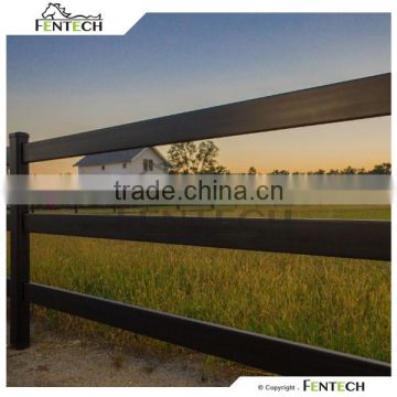 Black horse fencing UV resistant Australia Standard