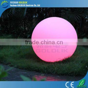 GLACS Control RGB Color Dia 80cm Large Battery Garden Glow Plastic LED Outdoor Ball Light photo-4