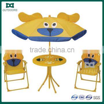 Garden set kids camping beach chair cartoon sun shade