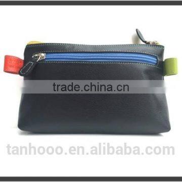 Beautiful Soft Leather Make Up Bag / Pencil Case