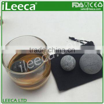 Round Whiskey Chilling Stone Whiskey Gift Stones Sets for Christmas photo-3