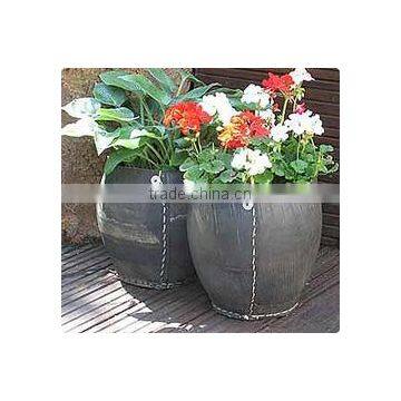 Eco Friendly Recycled Tire Rubber Planter Pot photo-4