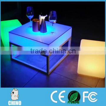 10% discount led furniture color changing bar table