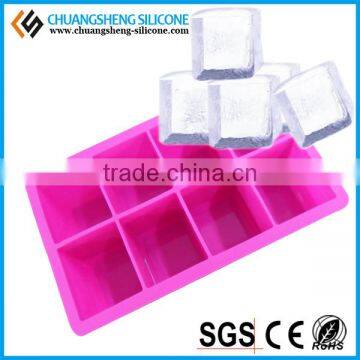 Square shaped ice cube mold