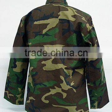 SWAT Airsoft Camo Woodland BDU Uniform Shirt Pants