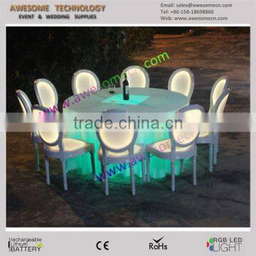 Customized Led Colour Changing Lights Powered Bar Furniture photo-2