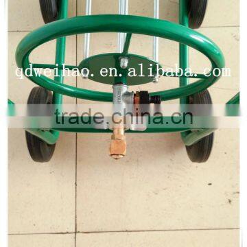 Heavy Duty Outdoor 4 Wheel Metal Garden Water Hose Holder TC1849 photo-4