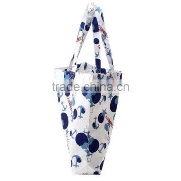 ECO Friendly 300D Fashion Style Full Cartoon Printing Shopping Tote Bag,Women Travel Handbag photo-2