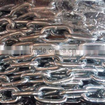 GALV. SHORT LINK CHAIN DIN766 LINK CHAIN