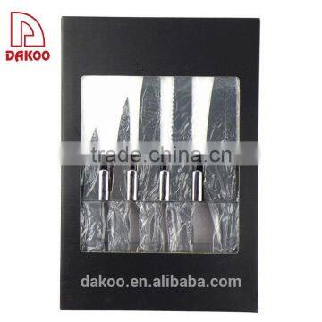 Non-stick Coated Stainless Steel Kitchen 5Pcs Knife Set photo-6