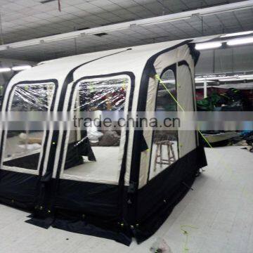2 Front Door Caravan Porch Awning Inflatable Air Camping Tube Tent photo-2