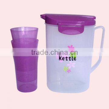 Water Jug/plastic Water Jug With Cups/plastic Jug photo-3