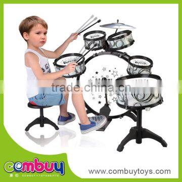 Most popular plastic musical instrument toy electronic drum set