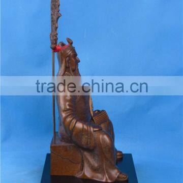 China Style Bronze Artwork Kuan Di/Bronze Decoration/Kuan Di/Bronze Sculpture photo-5