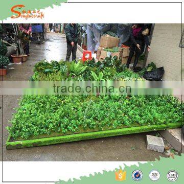 Most Realistic Artificial Moss Grass Hanging Green Wall for Home and Gargen Decoration photo-5