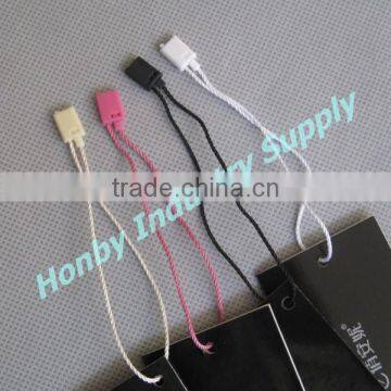 Wholesale Quality White Plastic Hang Tag String For Clothing