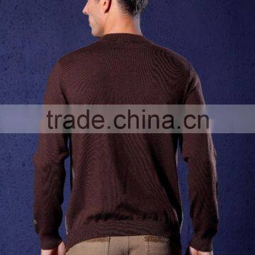 Jacquard Style Mens Multi Color Sweater photo-6