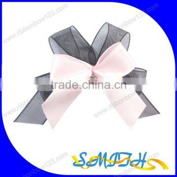 MSD yarn&Polyester perfume bottle ribbon bow tie