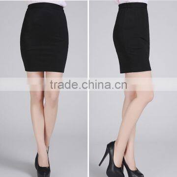 2015 Fashion OEM Sexy Bodycon Elegant Business Casual Solid Straight Pencil Skirt photo-2