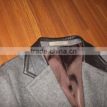 Men Coat Men Fur Coat Made in China 2016,long Coat