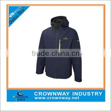 wholesale men waterproof softshell jacket for outer wear