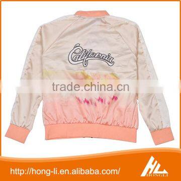 Wholesale Custom Reversible Embroidered Bomber Jacket photo-4