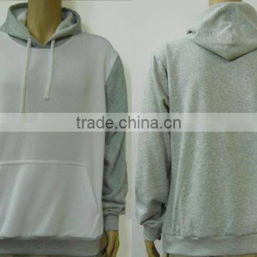 2016 Polyester/Cotton Baseball Hoodie, for Sublimation Print, Sport Group and Promotion photo-5