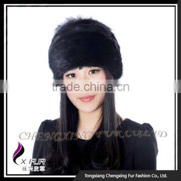 CX-C-181 Hot Sale Fashion Cap / Wholesale Price Mink Fur Hat photo-4