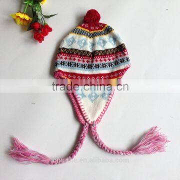 Fashion Windproof Soft & Warm Cute Girls Winter Hats in Differ Colors photo-4