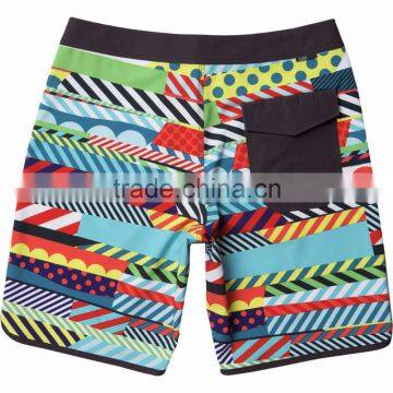 Summer Coast Mens Board Short Chasing Ball Across The Beach Sport Short Customize Hand-painted Bohemian Print Swimwear photo-6
