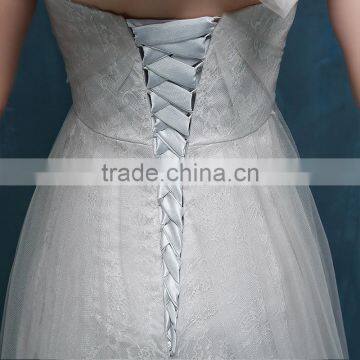 MGOO Long Grey Evening Dresses 2016 New Custom Prom Criss Cross Wonderland Tulle Party Dresses 2253 photo-6