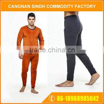 Wholesale New Design Plain Soft Heated Thermal Underwear For Men