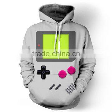 Wholesale Men's 100% Polyester Custom Your Own Design 3D Printed Sublimation Hoodie photo-4
