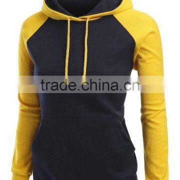 Plain Womens Pullover Hoodie/Ladies Fleece Sweatshirt Hoody/Woman Coat and Jacket