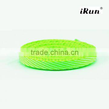 Twill Pattern Flat Shoelaces For Exercise Shoes~Custom Shoelaces With 2mm Thick 8mm Width~Double Colors Shoelaces~Accept Custom photo-4