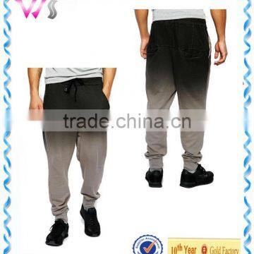 2015 special dip dye sweat pants for man