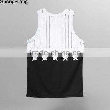 Custom Most Fashionable Printing Tank Top With Your Own Logo, Wholesale Tank Top Guangzhou Manufacturer photo-2