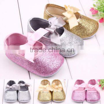 Wholesale New Style Bright First Walker Infant Baby Girl Toddler Shoes