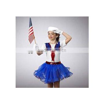 2014- -teen navy dance ballet costume tutu- dashing women navy dance skirt wear -child&adult dashing girl cute dancedress