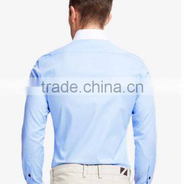 Latest Shirt Designs for Men Double Collar Italian Men Shirt photo-2