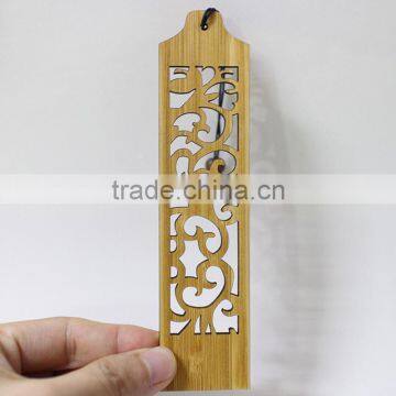 Wholesale Customized Bamboo Craft Through Carved Wooden Bookmark photo-2