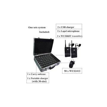 Newest Design of Tour Guide System With 8-channel RF Ear-hook Receiver photo-3